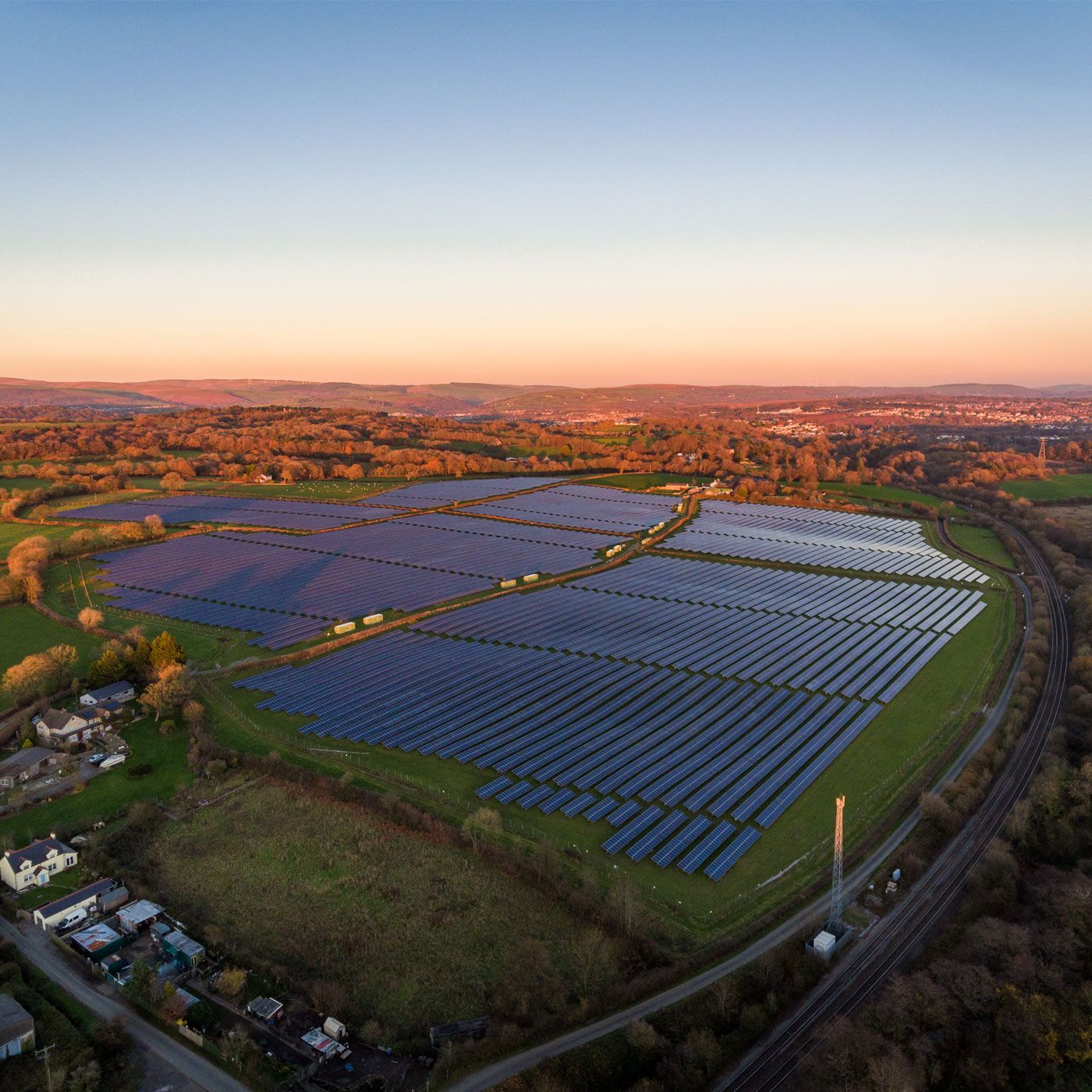 Solar Panel farm