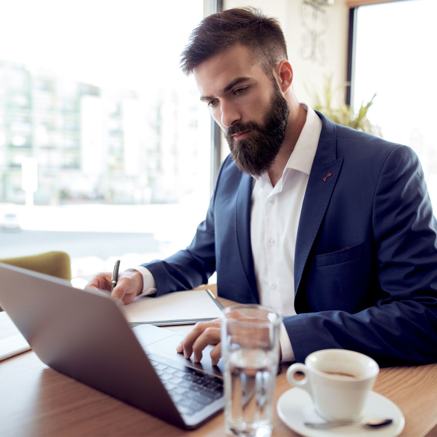 Business owner taking notes on which PPA is right for them